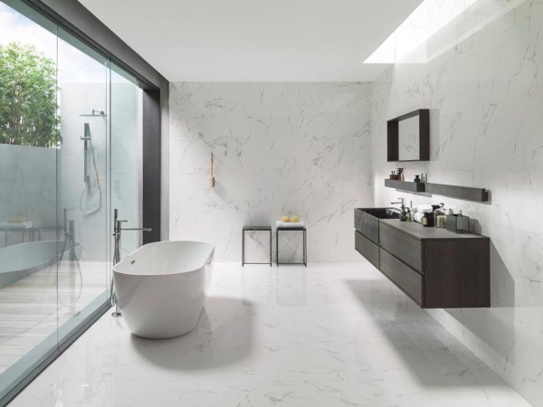 Настенная плитка Carrara Blanco Mosaico 33.3x100 от Porcelanosa (Испания)