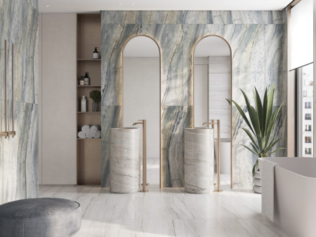 Керамогранит Elemento 17544 многоцветный ректификат 60x120 от Mei (Германия)