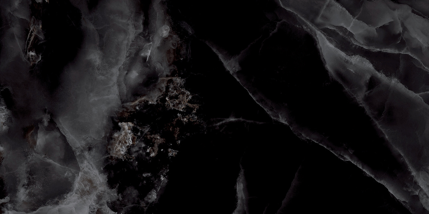 Andora Black Керамогранит чёрный 60х120 полированный