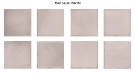 Настенная плитка Mate Taupe 15x15 от Eletto Ceramica (Россия)