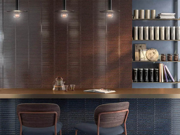 Декор чипсет Далия красный тёмный глянцевый (KMD2SOB003BN) 20x20x0.95 от Kerama Marazzi (Россия)