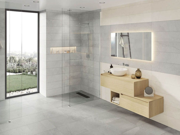 Настенная плитка RIVERSTONE CONCEPT AVORIO 20x60 от Ibero Ceramicas (Испания)