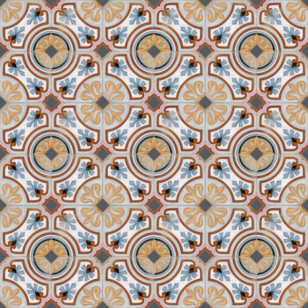 Декор Octogono Diglas Multicolor 20x20 от Vives Ceramica (Испания)