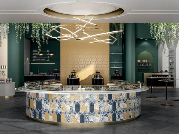 Вставка Алмаш желтый (DC/B33/SG9174) 4.9x4.9x8 от Kerama Marazzi (Россия)