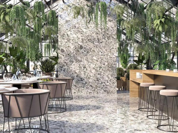 Керамогранит Stone SL Мариначе серый лаппатированный (SG071902R) 119.5x320x11 от Kerama Marazzi (Россия)