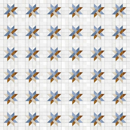 Керамогранит Arcole-R Azul 20x20 от Vives Ceramica (Испания)