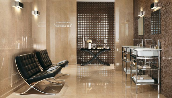 Вставка MARVEL BRONZE ANGOLO LAPPATO (ASJ7) 7x7 от Atlas Concorde (Италия)