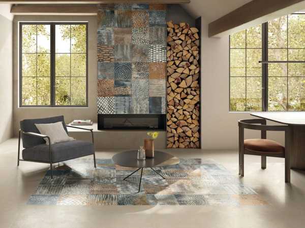 Керамогранит REACTION ELECTRON DAMASK NATURALE RETTIFICATO (136567) 120x278 от Century (Италия)