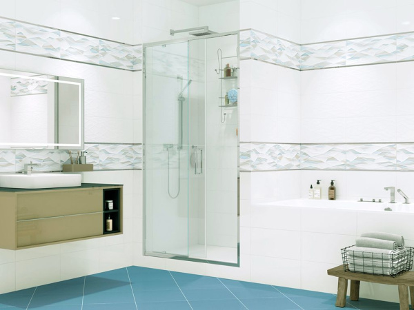 Настенная плитка Manhattan White WT9MAN00 24.9x50x8.5 от New Trend (Россия)