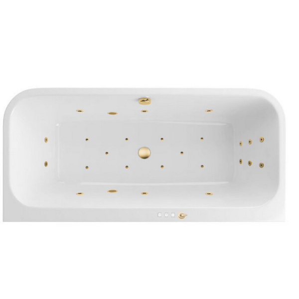 Ванна EXCELLENT Arana 180x85 "ULTRA" (золото)