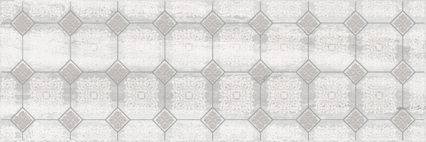 Glossy Декор серый 20х60