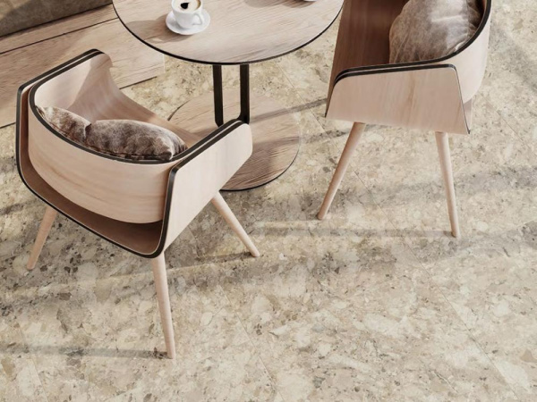 Керамогранит Ирпина DL013200R бежевый обрезной 119.5x119.5 от Kerama Marazzi (Россия)