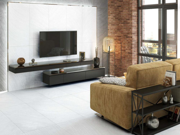 Керамогранит Metallic White (D12044M) 120x60x9.5 от Delacora (Россия)