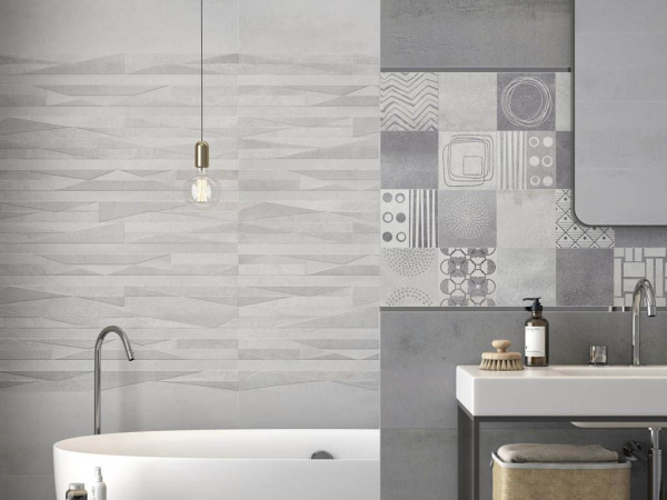 Настенная плитка BRIENZ CENIZA DECOR (С0004764) 33.3x100 от Pamesa (Испания)