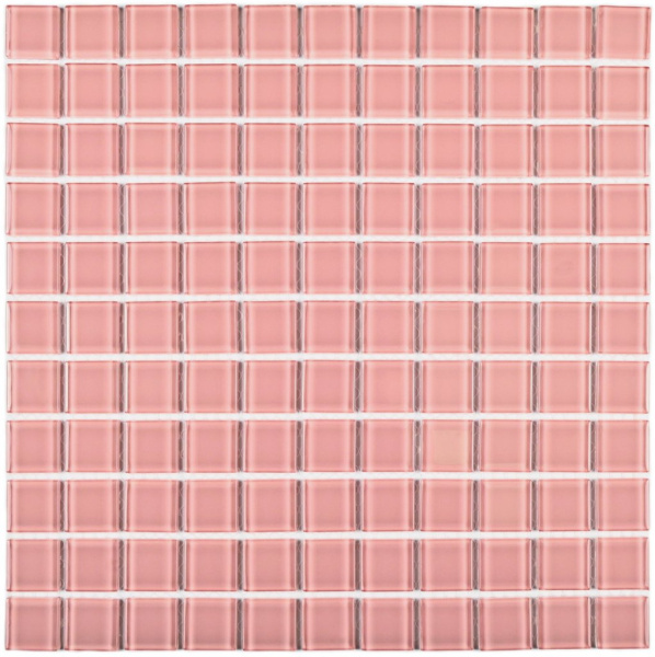 Pink glass 4*25*25 300*300