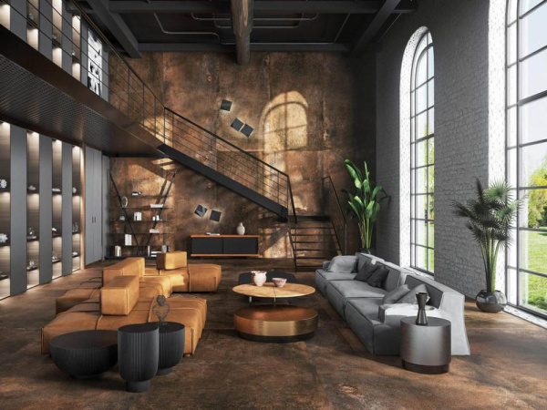 Керамогранит Surface Laboratory/Кортен коричневый обрезной (SG015200R) 119.5x119.5 от Kerama Marazzi (Россия)