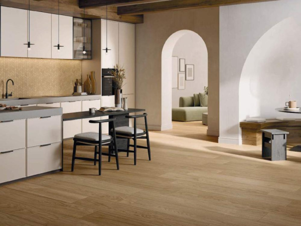 Керамогранит DREAM ECRU' CHEVRON (J91651) 7.5x40.7 от Rondine Group RHS (Италия)