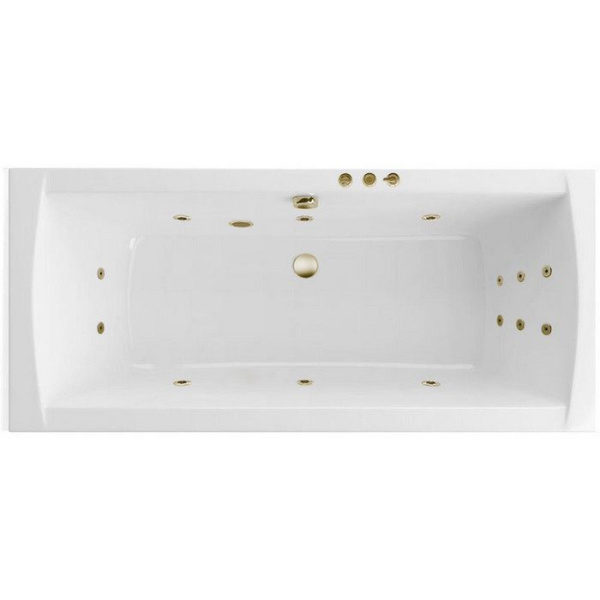 Ванна EXCELLENT Aquaria Lux 180x80 "SMART" (бронза)