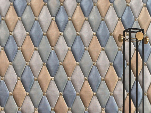 Вставка ROMBOS TACO ESFERA NEGRO (ADNE8035) 2x2 от ADEX (Испания)