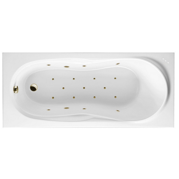 Ванна EXCELLENT Sekwana 170x75 "RELAX" (бронза)