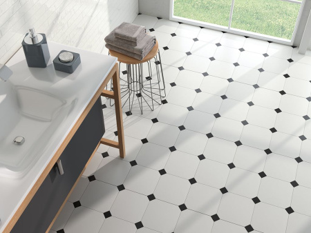 Керамогранит Eight White 20x20 от APE Ceramica (Испания)