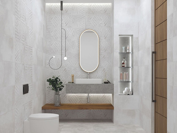 Настенная плитка AUSTIN SKY DEC 30x90 от Gravita (Индия)