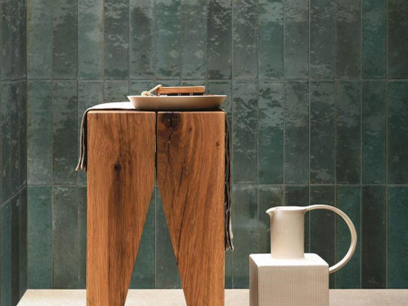 Керамогранит Look Oliva Glossy 6x24 от Ragno (Италия)