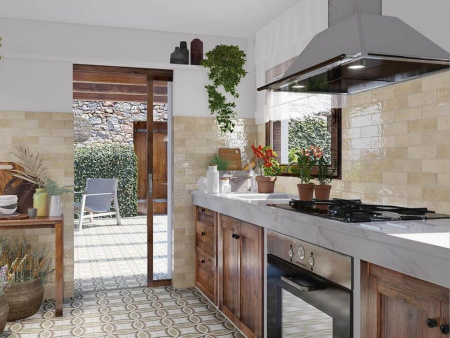 Настенная плитка POSITANO BIANCO 6.5x20 от Mainzu (Испания)