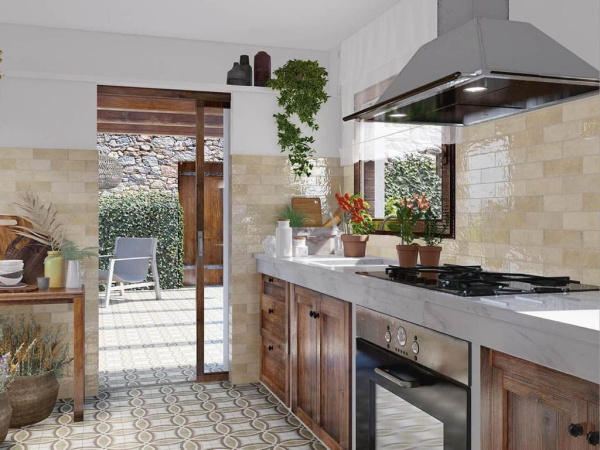 Настенная плитка POSITANO BIANCO 6.5x20 от Mainzu (Испания)