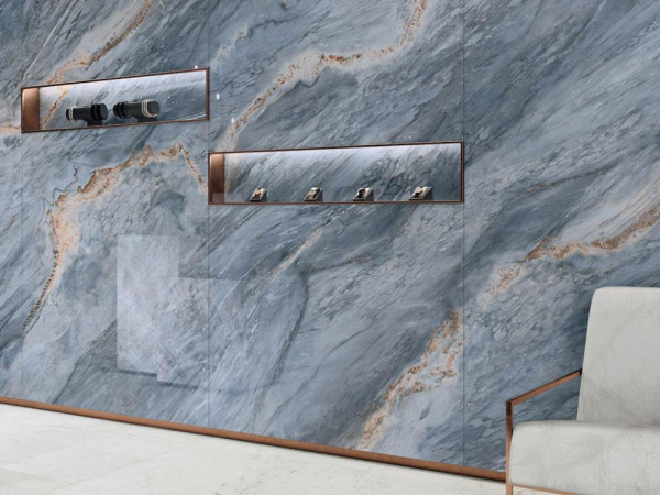 Керамогранит Coverlam Palisandro Blue Pulido 100x300x5.6 от Coverlam (Испания)