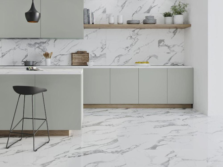 Керамогранит CARRARA WHITE polished 60x120 от Prissmacer (Испания)