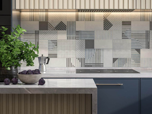 Панно Тассо белый матовый обрезной (HGD/A572/17x/11037R) 60x60x0.9 от Kerama Marazzi (Россия)