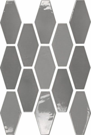 Настенная плитка HARLEQUIN GREY 10x20 от APE Ceramica (Испания)