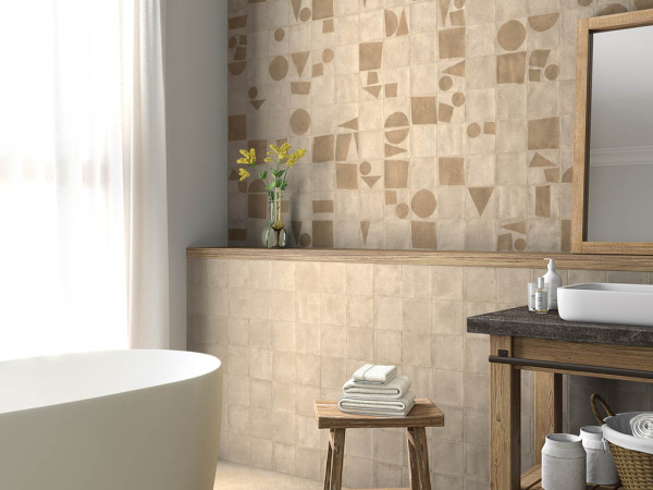 Декор Root Ager-4 Brown 13x13 от Vives Ceramica (Испания)