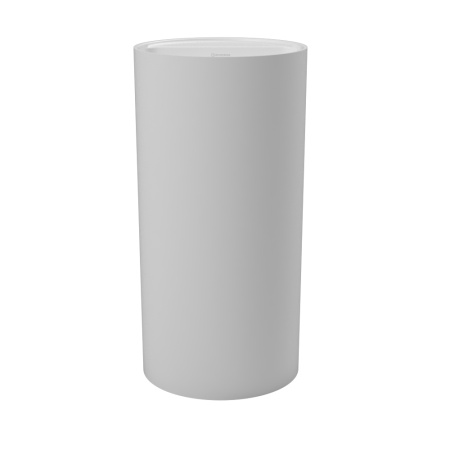 Умывальник WHITECROSS Pantheon D=43 (белый мат) иск. камень