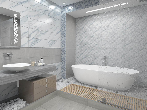 Декор ROYAL BLU 24.2x70 от Керлайф (Россия)