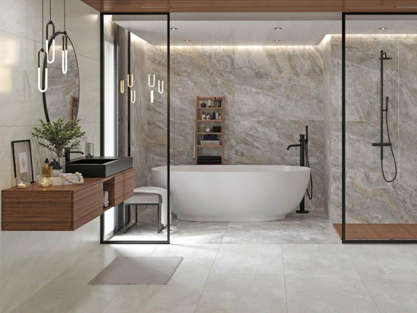 Керамогранит Canyon Белый K-900/LR 60x120 от Kerranova (Россия)