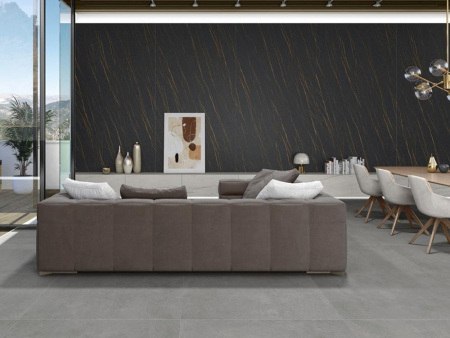 Керамогранит LAURENT BLACK POLISHED 160x320x0.6 от Ascale (Испания)