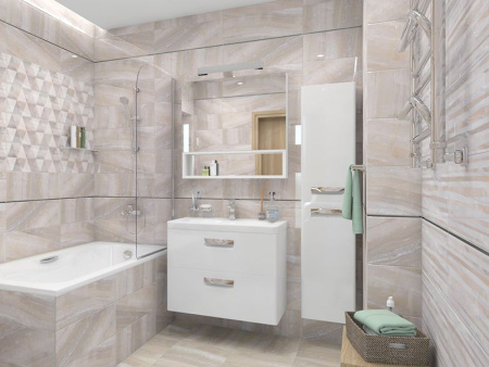 Мозаика Diadema голубой+белый 30x30 от Laparet