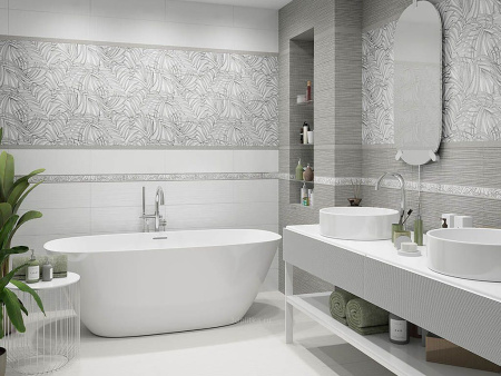 Бордюр Vilona (BWU60VLN707) 6x60x8 от Alma Ceramica (Россия)