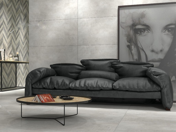 Керамогранит A0XF 002C Cement Light Gray Rectified 59.4x59.4 от Goldis Tile (Иран)