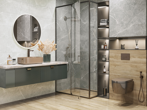 Настенная плитка Rockstyle Graphite (WT93ROK25) 30x90x10.5 от Delacora (Россия)