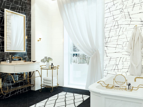 Настенная плитка Chicago White WT11CHI00 20x60 от New Trend (Россия)