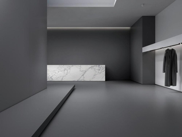 Керамогранит Pure Black Matt (12 мм) (MN772CY321612) 160x320 от Moreroom (Китай)