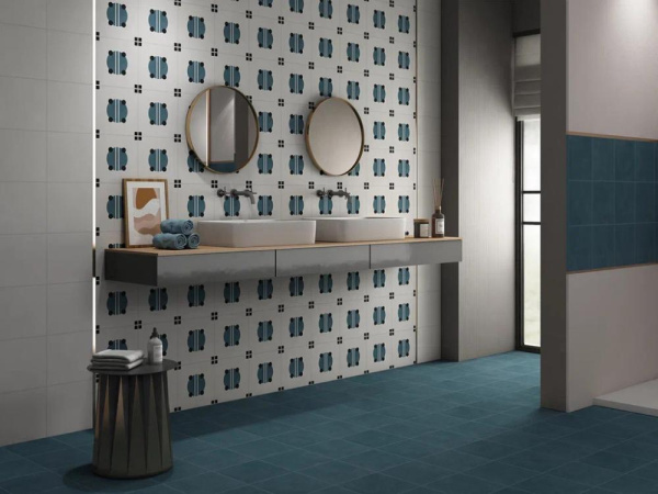 Керамогранит Compass Blume Matt (ENPTR6077MT2020) 20x20x0.8 от Ennface (Индия)