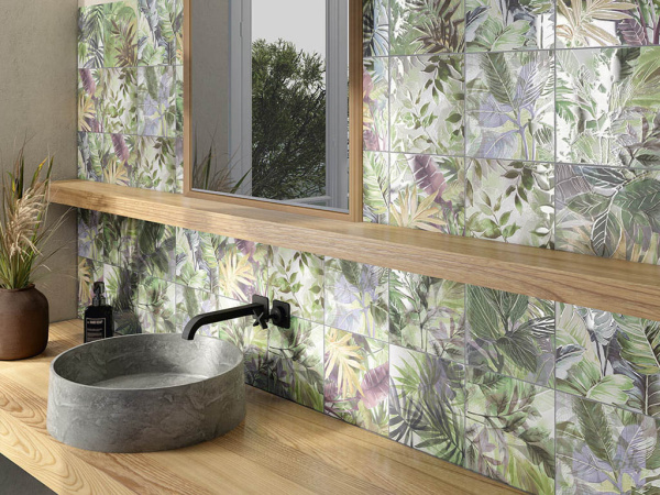 Декор SECRETS GREEN 20x20 от Mainzu (Испания)