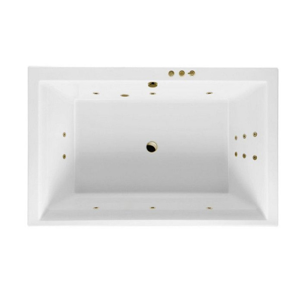 Ванна EXCELLENT Crown Lux 190x120 "SMART" (бронза)