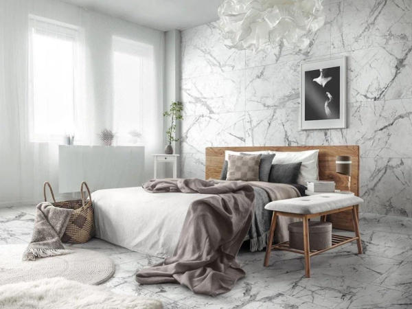 Керамогранит Граните Люссо Неро лаппатированный 120x60 от Idalgo (Россия)