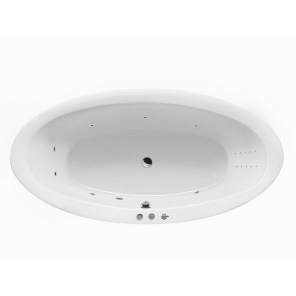 Ванна EXCELLENT Lumina 190x95 "SMART NANO" (хром)