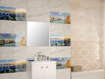 Вставка Universal Glass UG2L453 многоцветная 30x60 от Cersanit (Россия)